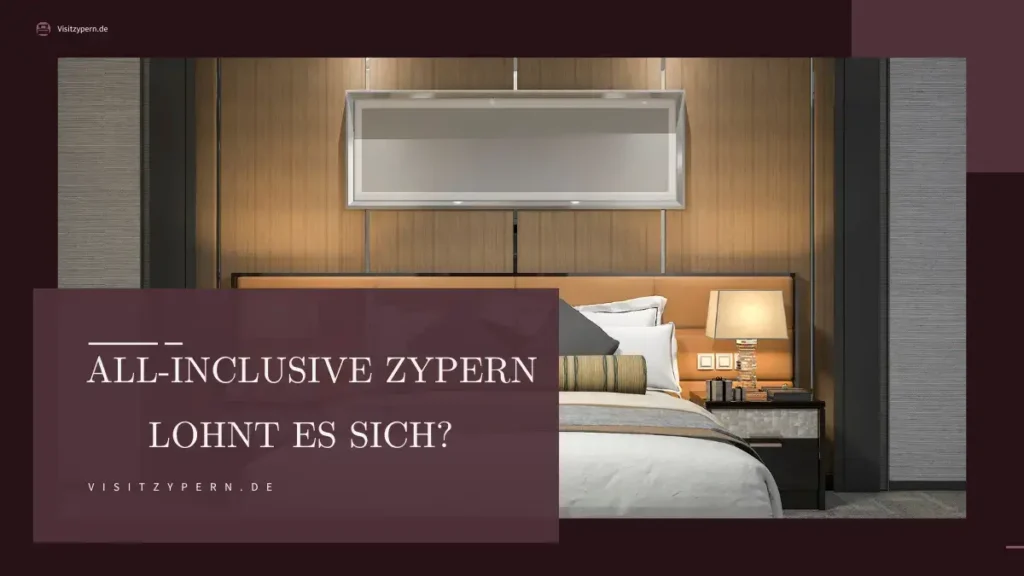Ein Hotelzimmer von einem All-Inclusive Hotel auf Zypern.